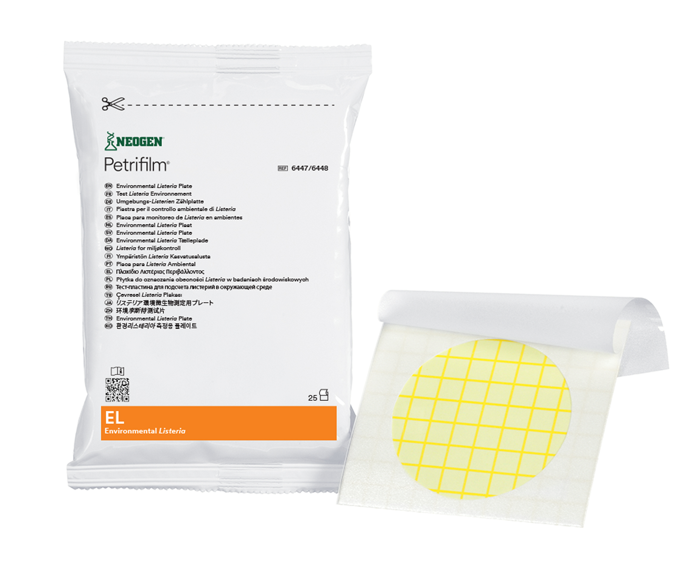 Petrifilm Environmental Listeria (EL) Plate 1